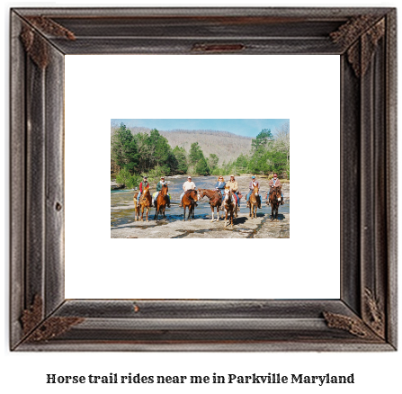 horse trail rides near me in Parkville, Maryland